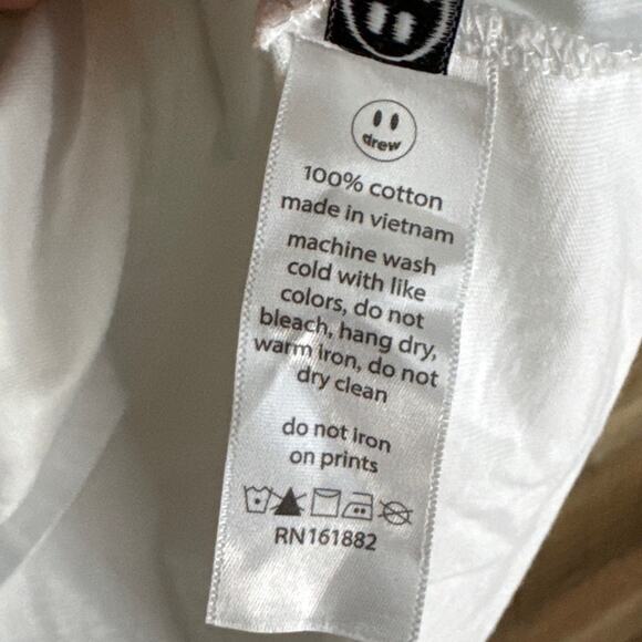 Drew House Buddy SS Tee Shirt Short Sleeve White Golden Retriever Size XL - Picture 4 of 7